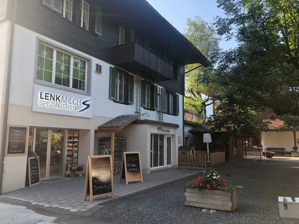 Hotel Krone Budget Lenk Kültér fotó